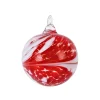 Clearance Boules de Noël merveille rouge & blanc Décoration|Ornements Cristal