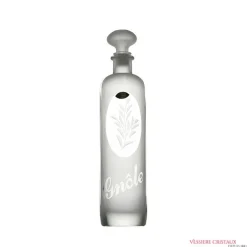 New Bouteille gnôle taillé Flasque, Bouteille Cristal|Art De La Table