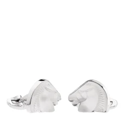 Hot Boutons manchettes cheval lalique Bijoux|Boutons De Manchette Cristal