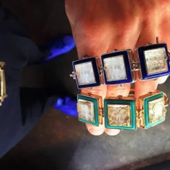 Hot Bracelet aréthuse laque noir lalique Bijoux|Bracelets Cristal