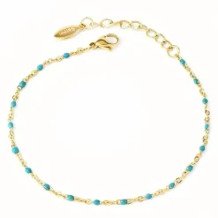 Clearance Bracelet bohème perles turquoises Bracelets Cristal|Bracelets