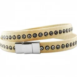 Discount Bracelet flexible tissu cristaux Bracelets Cristal|Bracelets