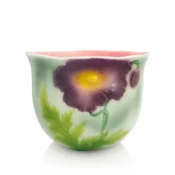 Discount Cache-pot coquelicot barbotine Lunéville