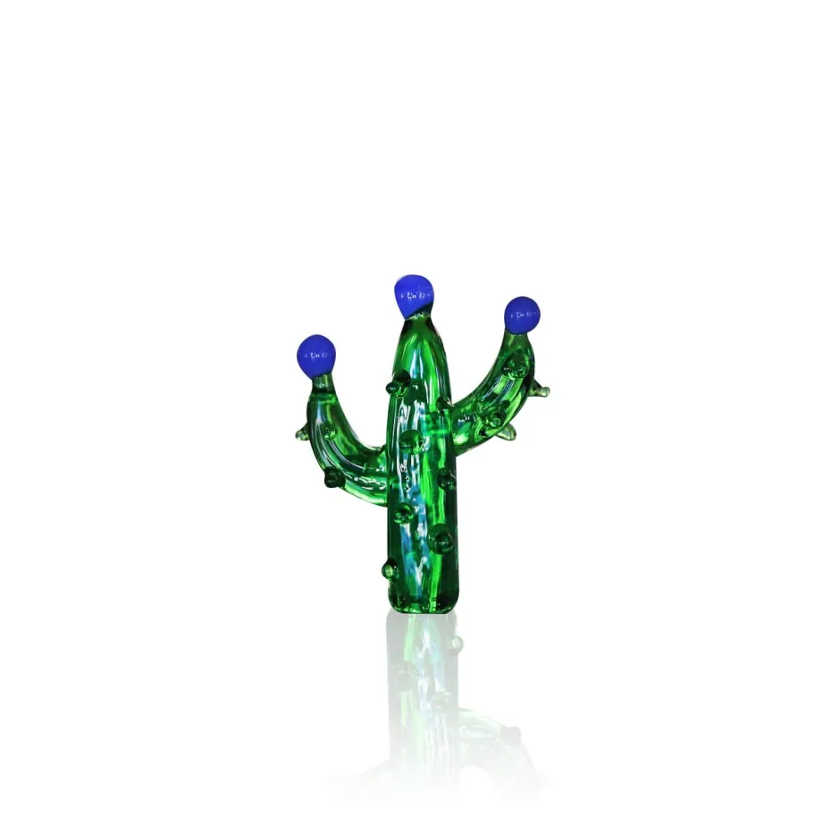 Best Cactus miniature verre à la flamme Figurines Miniature Cristal|Bestiaire