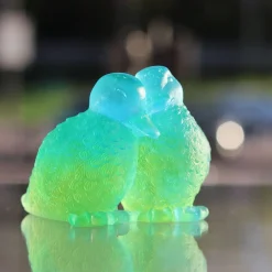 New Canetons vert daum Animaux Cristal|Bestiaire