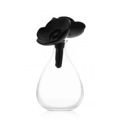 Best Carafe 2 anémones noir Lalique Art De La Table|Carafes Cristal Daum Baccarat Lalique