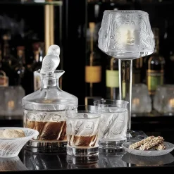 Sale Carafe hulotte lalique Art De La Table|Carafes Cristal Taillé
