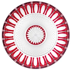 Outlet Centre de table rouge tommy saint-louis Coupe, Coupelles Et Photophores|Coupes Cristal