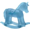 New Cheval à bascule bleu daum Bestiaire|Animaux Cristal
