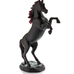 Cheval fougeux noir daum Editions D’Art|Bestiaire