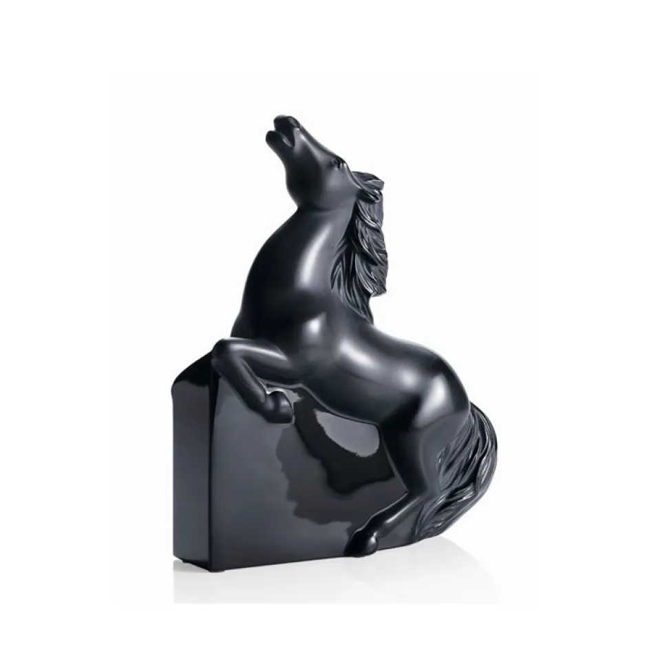 Outlet Cheval kazak noir lalique gm Sculptures Et Figurines|Bestiaire
