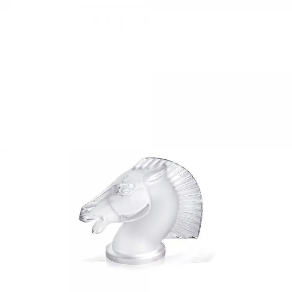 Hot Cheval longchamp lalique Animaux Cristal|Sculptures Et Figurines