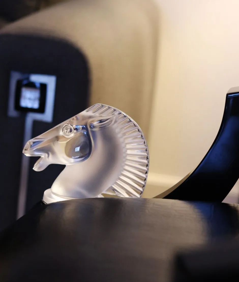 Hot Cheval longchamp lalique Animaux Cristal|Sculptures Et Figurines