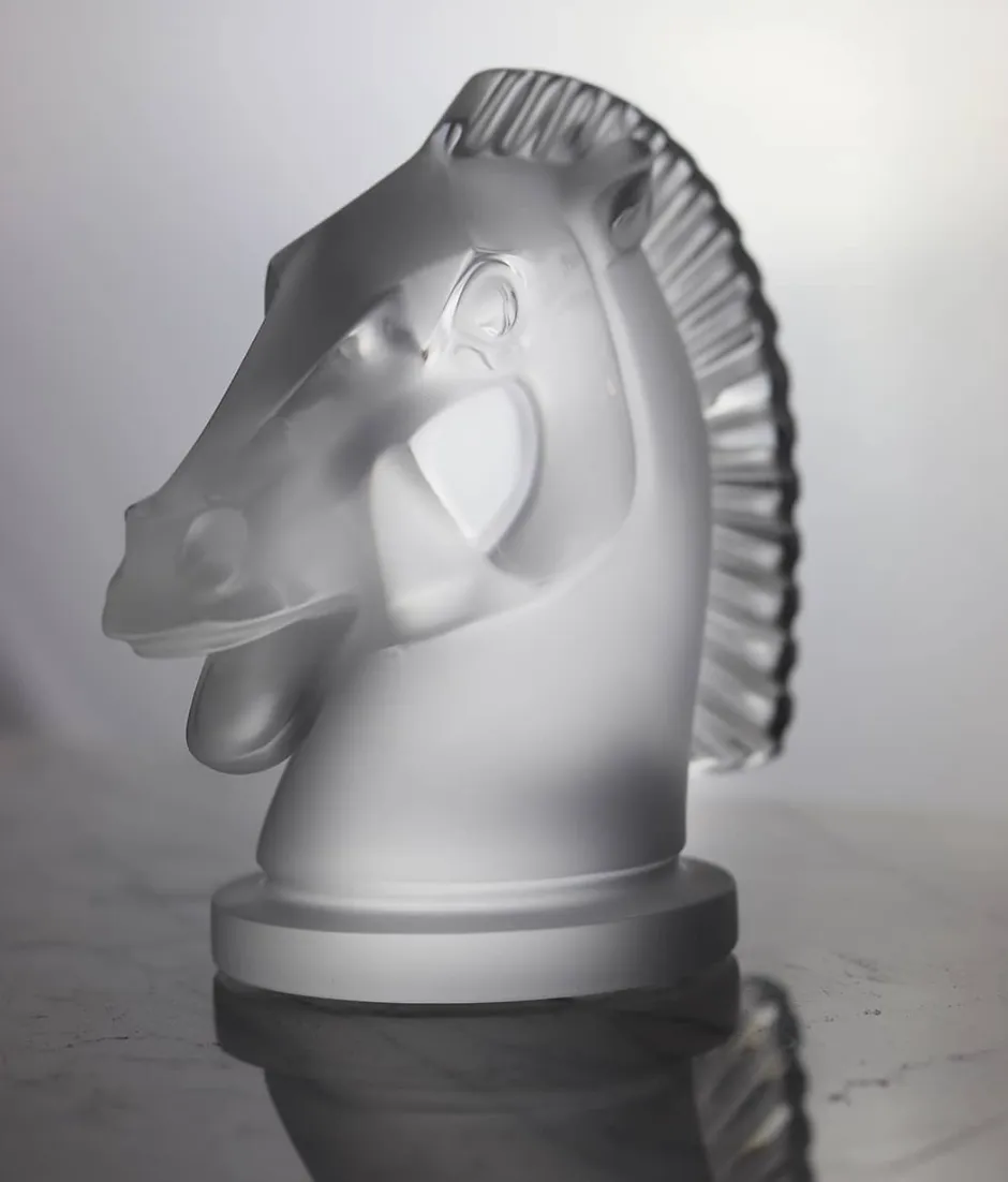 Hot Cheval longchamp lalique Animaux Cristal|Sculptures Et Figurines