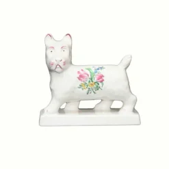 Chien sur socle reverbere Lunéville