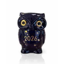 Discount Chouette bleu nuit 2026 Émaux de Longwy 500 ex Animaux|Animaux Cristal