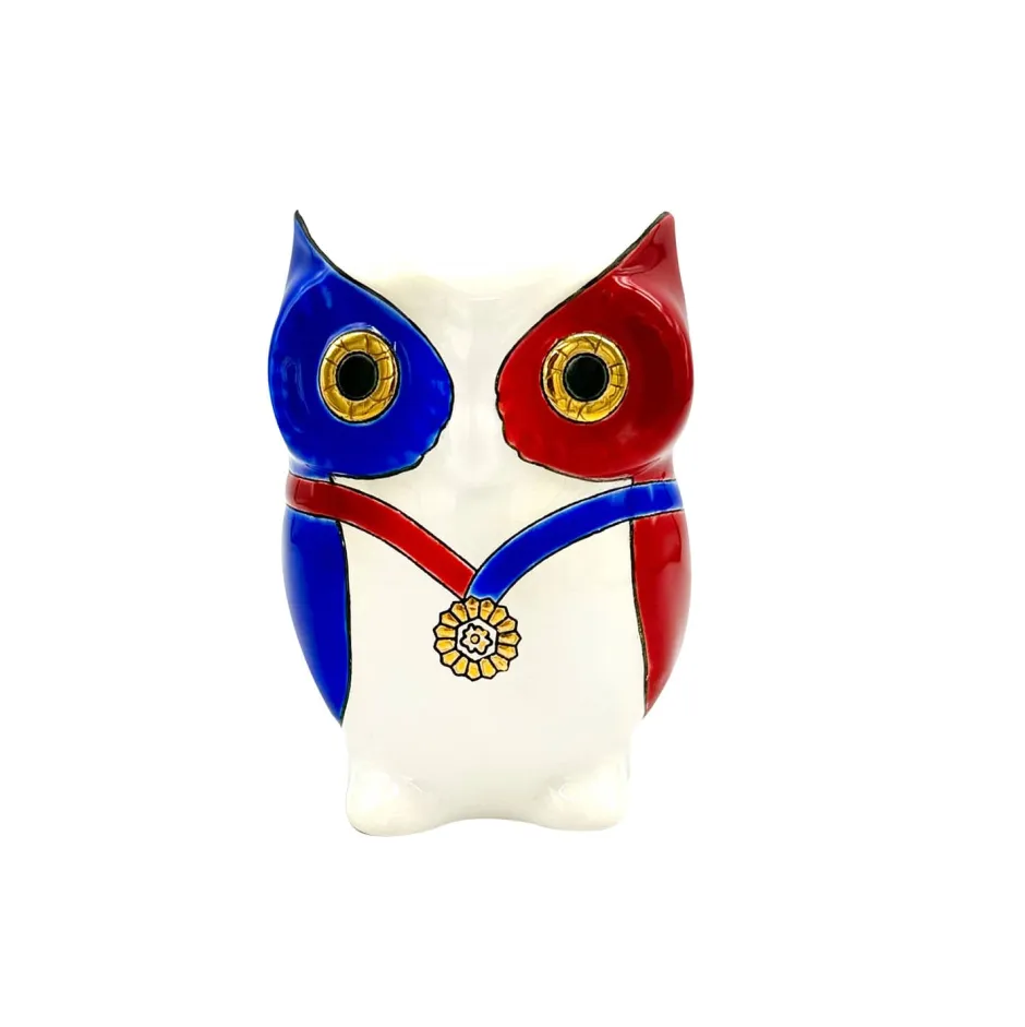 Discount Chouette Victoire Émaux de Longwy Animaux|Animaux Cristal