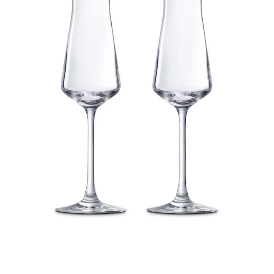 Clearance Château baccarat flûtes x2 Art De La Table|Flûte Champagne
