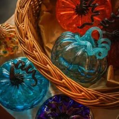 Discount Citrouille décorative cristal de Lorraine orange Décoration|Sulfures, Presse-Papiers Cristal