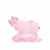 Hot Cochon rose daum Bestiaire|Animaux Cristal