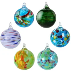 Sale Coffret boules « Noël des Merveilles » X6 Décoration|Ornements Cristal