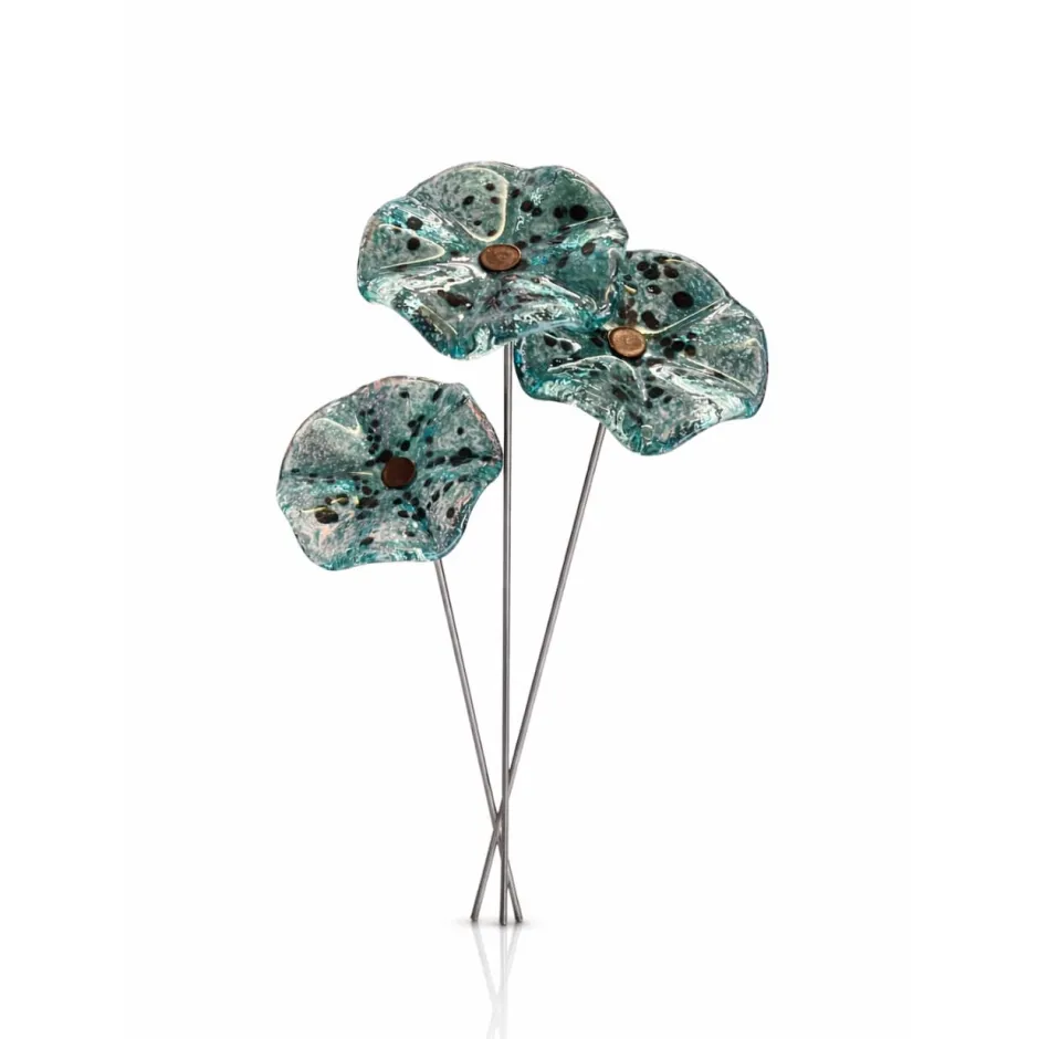 Coffret printemps pm fleurs d’extérieurs X3 bleu Décoration|Fleurs Cristal