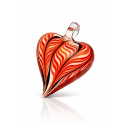 Outlet Collier Cœur de Feu rouge cordon Pendentifs Cristal|Pendentifs