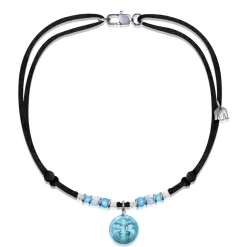 Sale Collier talisman Séléné Michaël Vessière Colliers Cristal|Colliers