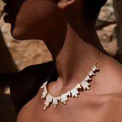 Online Collier Terramineral 21 cristaux Lalique Bijoux|Colliers Cristal