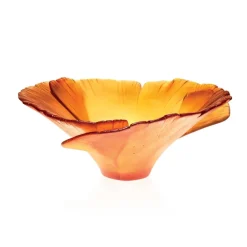 Discount Coupe ambre ginkgo daum Coupes Cristal