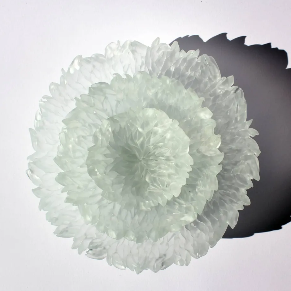 Best Coupe en verre par Aline Thibault (vert d’eau) Coupes, Coupelles Et Photophores|Coupelles Cristal