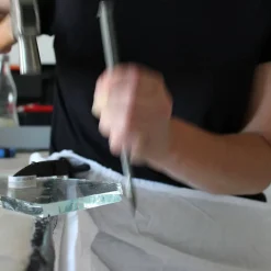 Best Coupe en verre par Aline Thibault (vert d’eau) Coupes, Coupelles Et Photophores|Coupelles Cristal