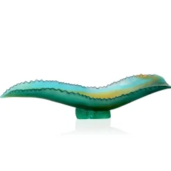 Clearance Coupe feuille agave emilio robba daum Coupes Cristal