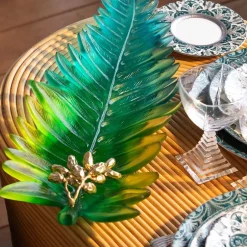 Discount Coupe Feuille Grand Modèle Palm Beach Daum Coupes Cristal