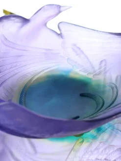 Clearance Coupe oiseaux paradis daum Coupes Cristal