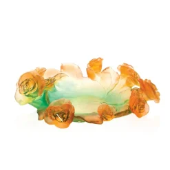 Clearance Coupe rose passion vert orange daum Coupes Cristal