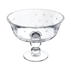 Coupe sur pied bubbles saint-louis Coupe, Coupelles Et Photophores|Coupes Cristal