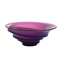 Coupe violette sand daum par christian ghion Editions D’Art|Coupes Cristal