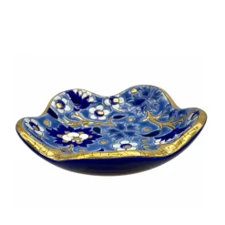 Sale Coupelle ourlée Héritage bleu Émaux de Longwy Coupes & Photophores|Vide-Poches Cristal