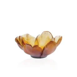 Clearance Coupelle tulipe ambre Daum Coupelles Cristal|Vide-Poches Cristal