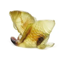 Discount Couple carpes daum Bestiaire|Animaux Cristal