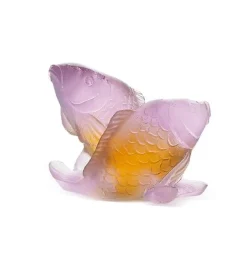 Discount Couple de carpes daum Bestiaire|Animaux Cristal
