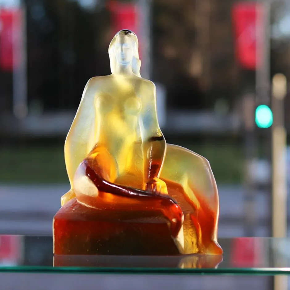 Hot Daphné gris ambre daum Editions D’Art|Éditions D’Art Cristal