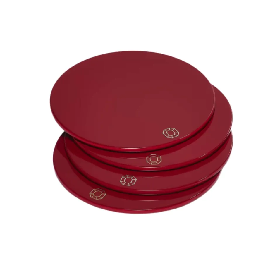 Sale Dessous de verre octogone Baccarat Art De La Table|Accessoires Table Cristal