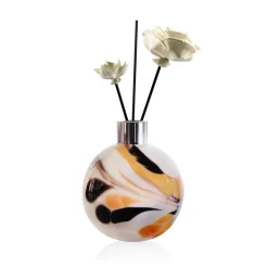 Diffuseur parfum cristal de Lorraine ambre Flacon De Parfum|Décoration