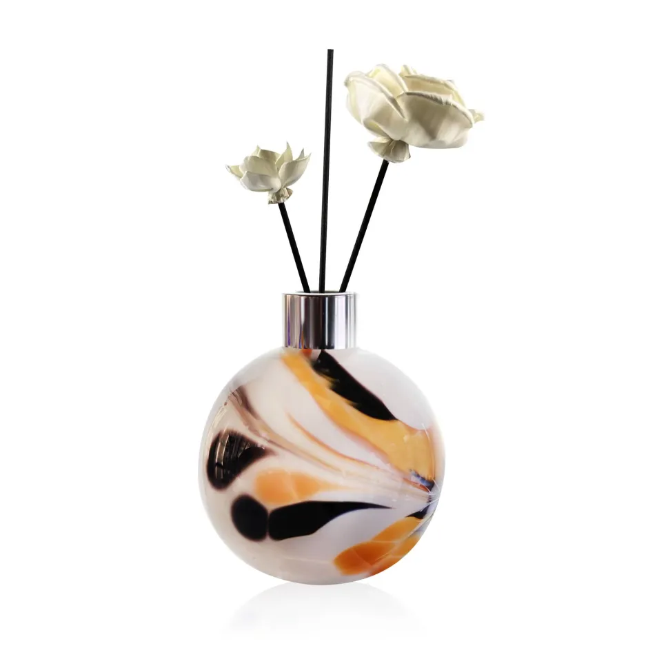 Diffuseur parfum cristal de Lorraine ambre Flacon De Parfum|Décoration