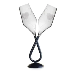 Online Duo flûte coeur mariage support Flûte Champagne|Art De La Table