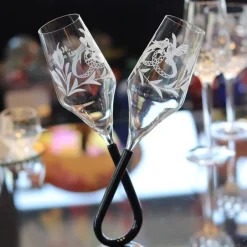 Sale Duo flûte colombes mariage support Verre À Pied|Flûte Champagne