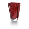 Online Eye vase rectangulaire rouge baccarat Vases|Vases Cristal Couleur