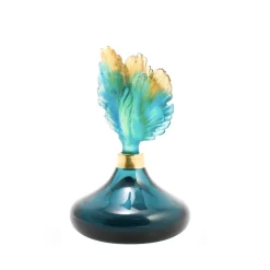 Outlet Flacon à parfum petit modèle fleur de paon daum Flacon De Parfum